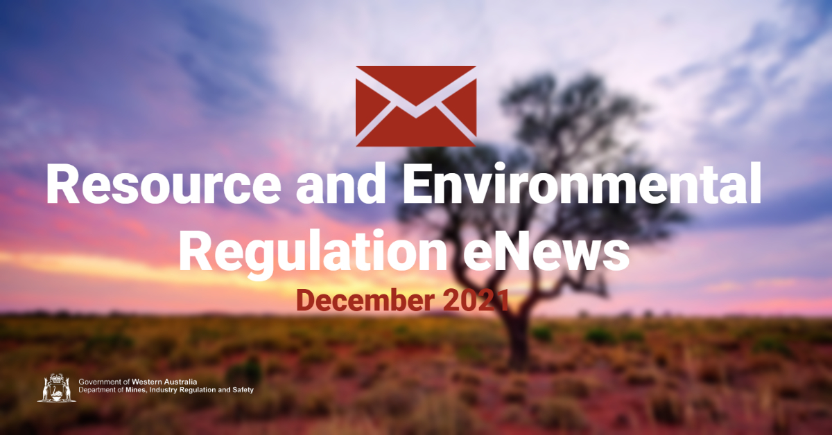 Resources_WA's tweet photo. The latest edition of RER Group eNews is now available. It features the Mining Rehabilitation Fund yearly report covering the achievements and performance for 2021-22 and the Mining Amendment Bill, which is progressing through State Parliament. https://t.co/AOmLcHCrj3 https://t.co/rXXSdtorpC