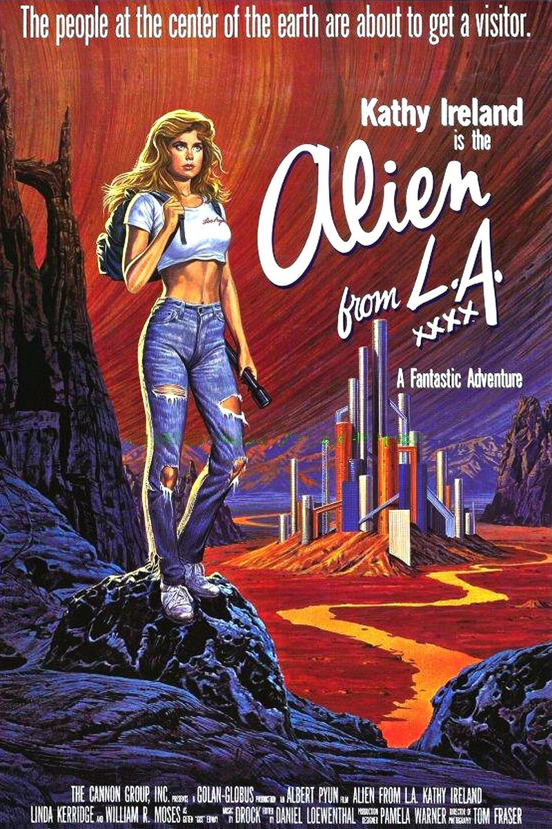 EugWSerra's tweet photo. On February 26, 1988, Alien from L.A. was released. #AlienFromLA #AlbertPyun #KathyIreland
#WilliamRMoses #RichardHaines
#DonMichaelPaul #ThomMathews
#JanetDuPlessis #SimonPoland https://t.co/XBFh9irgWa