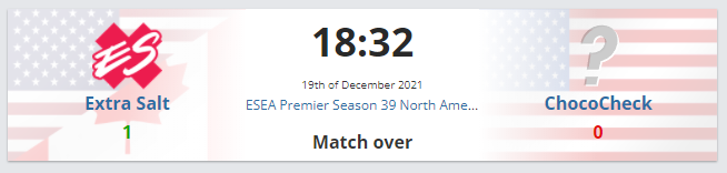 MnmzzzCS's tweet photo. What an absolute farce. In all the previous seasons of Premier we have never had a finals forfeited but ChocoCheck found a way to make it happen. Remind me please why we allow this team to stay in the division when they don't care and represent the worst qualities of our scene. https://t.co/i6paopKXuS