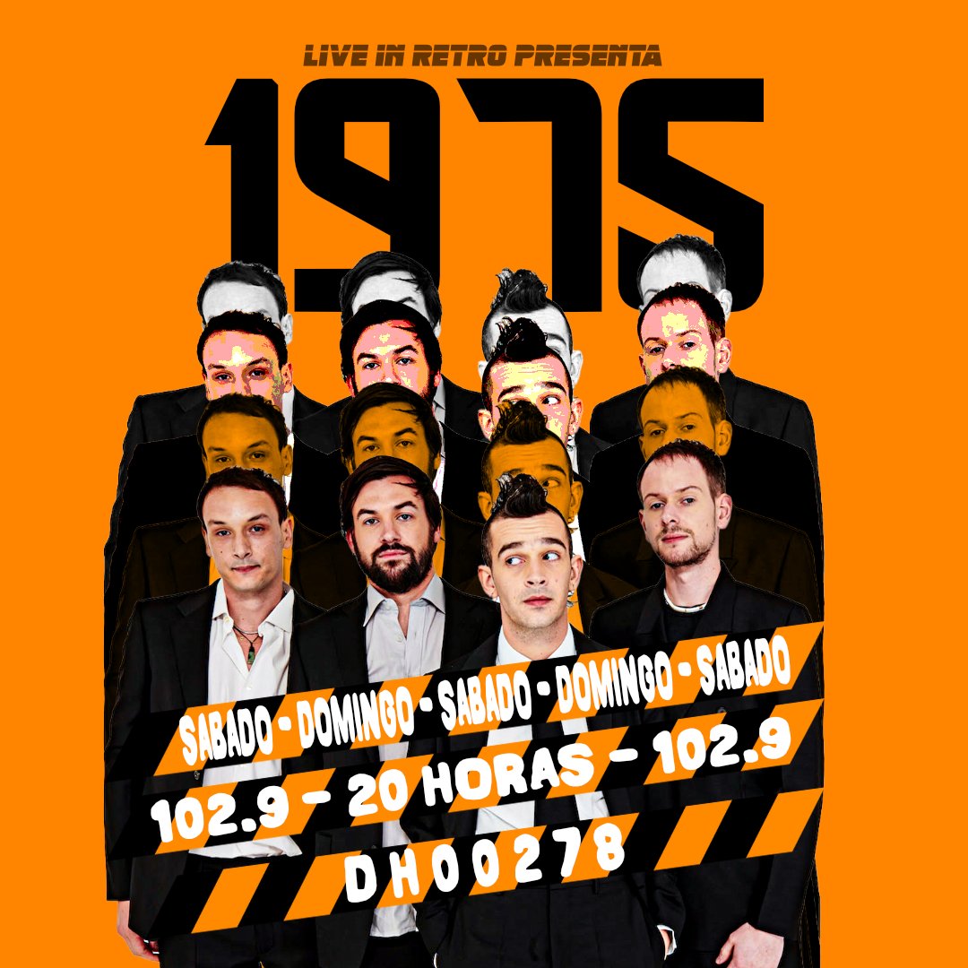 oscarsmarth's tweet photo. Esta noche en #LiveInRetro se presenta @the1975 con su primer álbum en directo "DH00278" desde The 02 Arena de Londres. Escucha en el 102.9 fm #Oaxaca o en streaming: https://t.co/jt8QhbqtAt https://t.co/NPxVOZIc7x