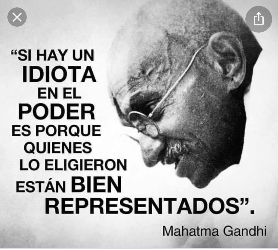 Coqueta_patriot's tweet photo. Palabras Sabias de Mahatma Gandhi 🙌🏼🙌🏼🙌🏼 https://t.co/LESnh3RjA8