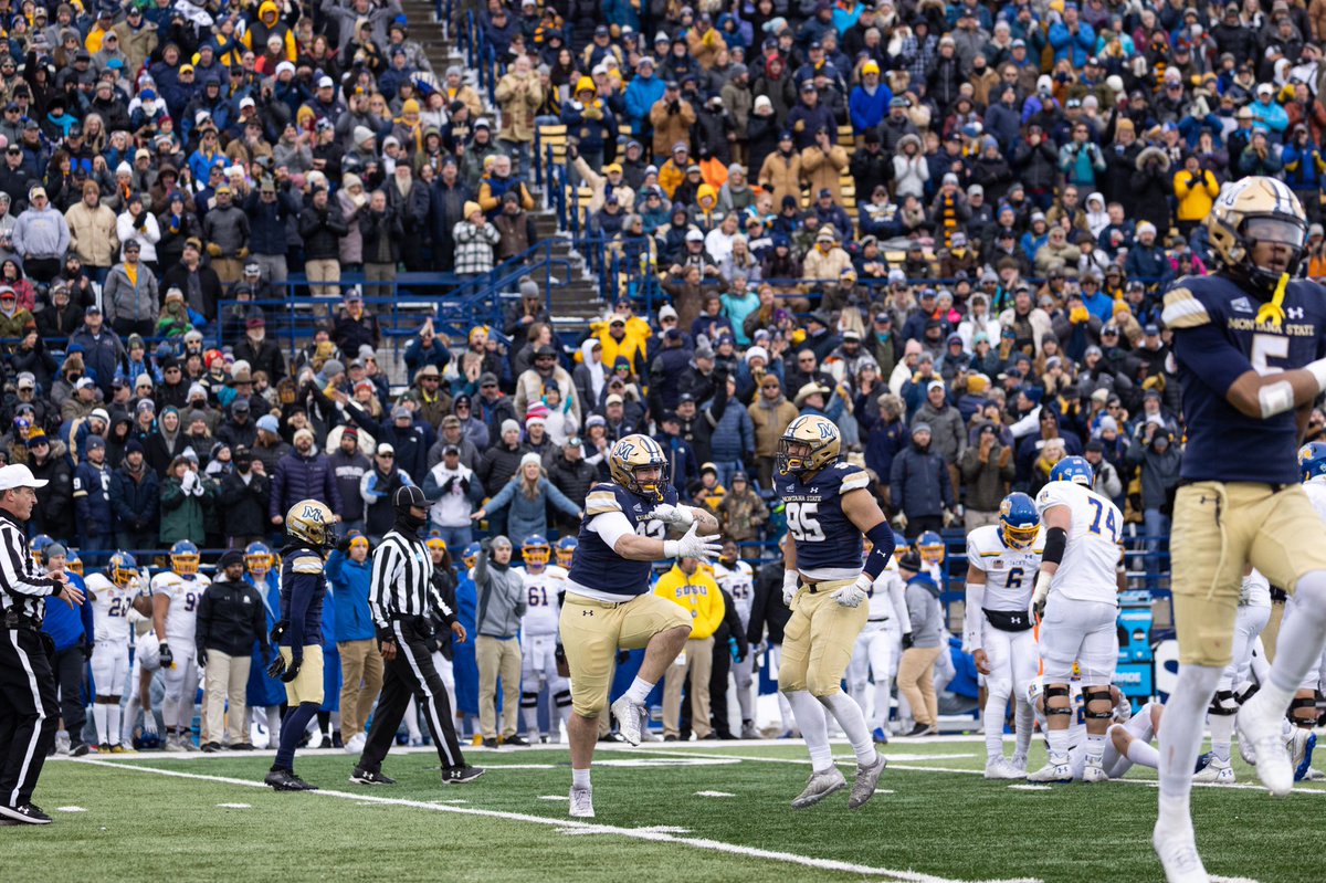 MSUBobcats_FB's tweet photo. Playmakers making plays on the biggest stage! 

#BobcatBuilt https://t.co/hricfnYwbh