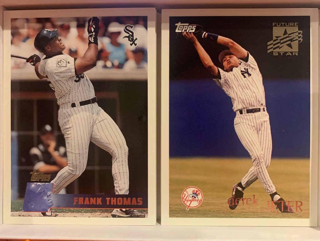 BeatleToybox's tweet photo. The 18th day of Dadvent brought tidings of joy in the form of an old pack of Topps Baseball cards. Even better was finding a Derek Jeter Future Star inside!
#dadvent #adventcalendar #toppsbaseball #waxpacks #jeter https://t.co/r0OE1SstEA