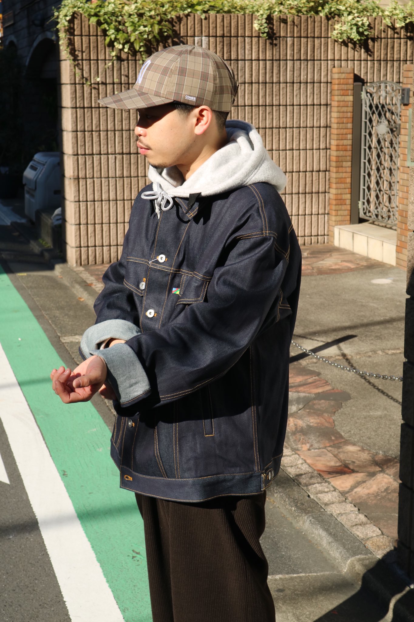 is-ness TRUCKER JACKET
