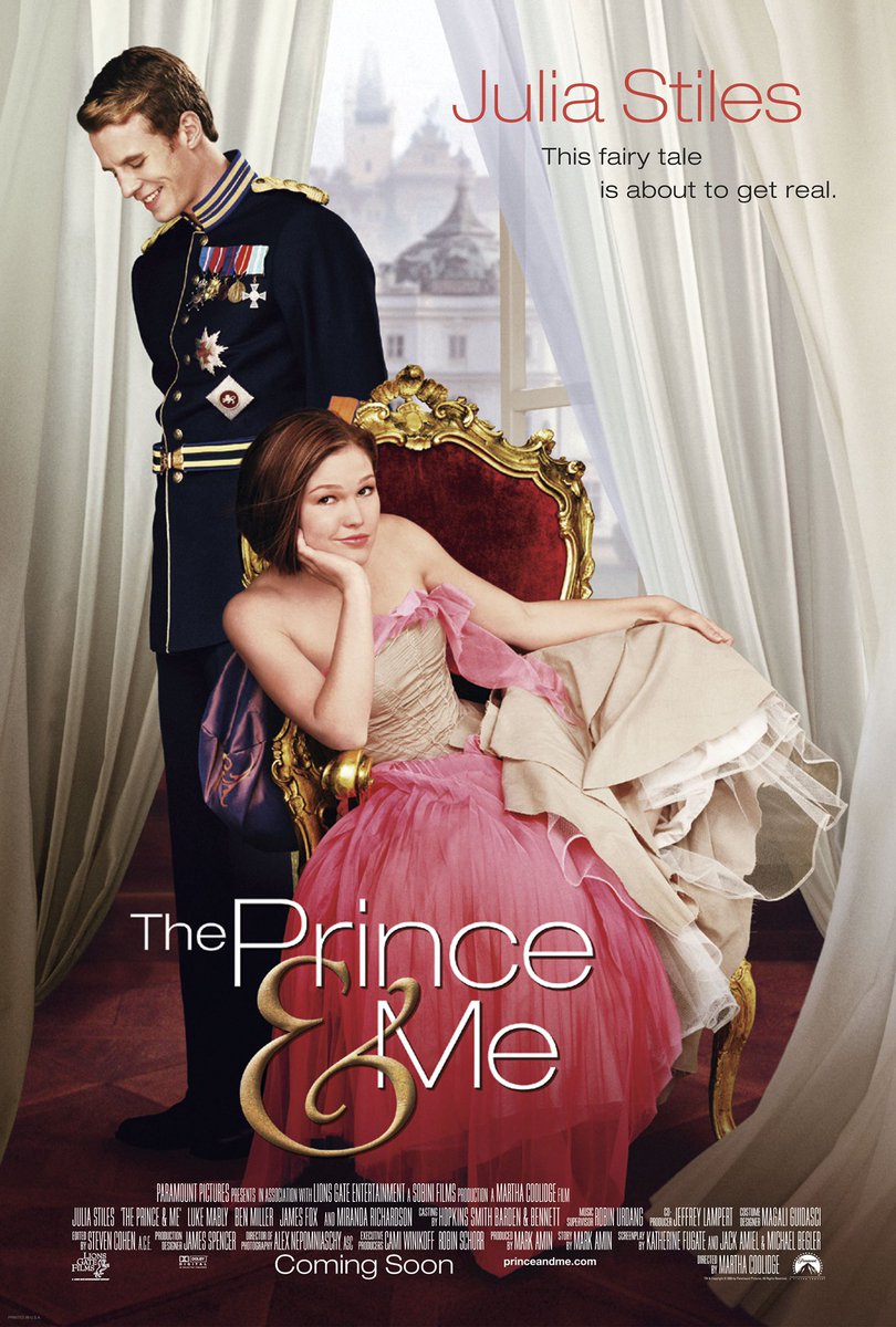thinking of 2000s socialities/“hot royals” & the hold they had on pop culture & how it eventually led to the creation of movies where the “normal american girl” wound up marrying the wealthy duke/prince/lord