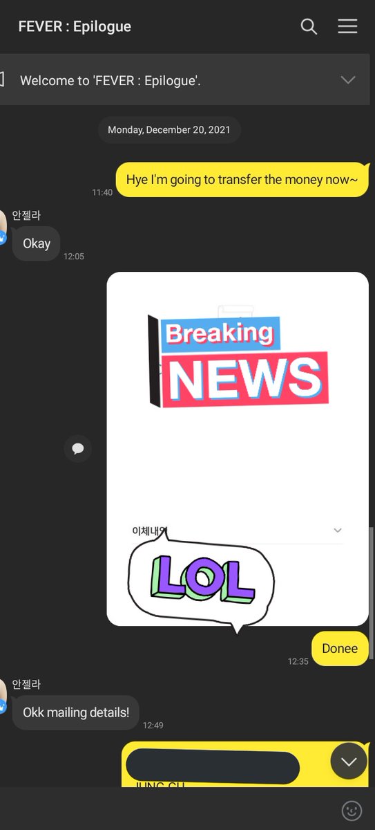 zhangruby_'s tweet photo. #byrubyupdate
I've made payment to seller for Fever Epilogue Sealed and Unsealed Album π Waiting for the tracking number from her π₯° https://t.co/uv4mW9Hcla
