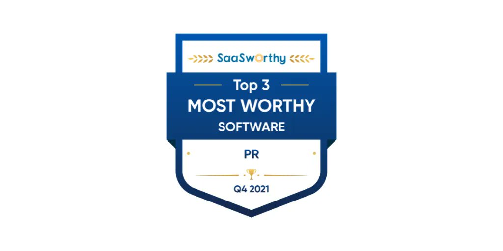 saasworthy's tweet photo. Big applause to the team “Prezly” for winning the SaaSworthy Award For Most Worthy Software in PR.

https://t.co/dZEE4brUkn

Well done team @Prezly! 

#saasworthy #prezly #awards #pr #worthy #saas https://t.co/29RG9lV0dx