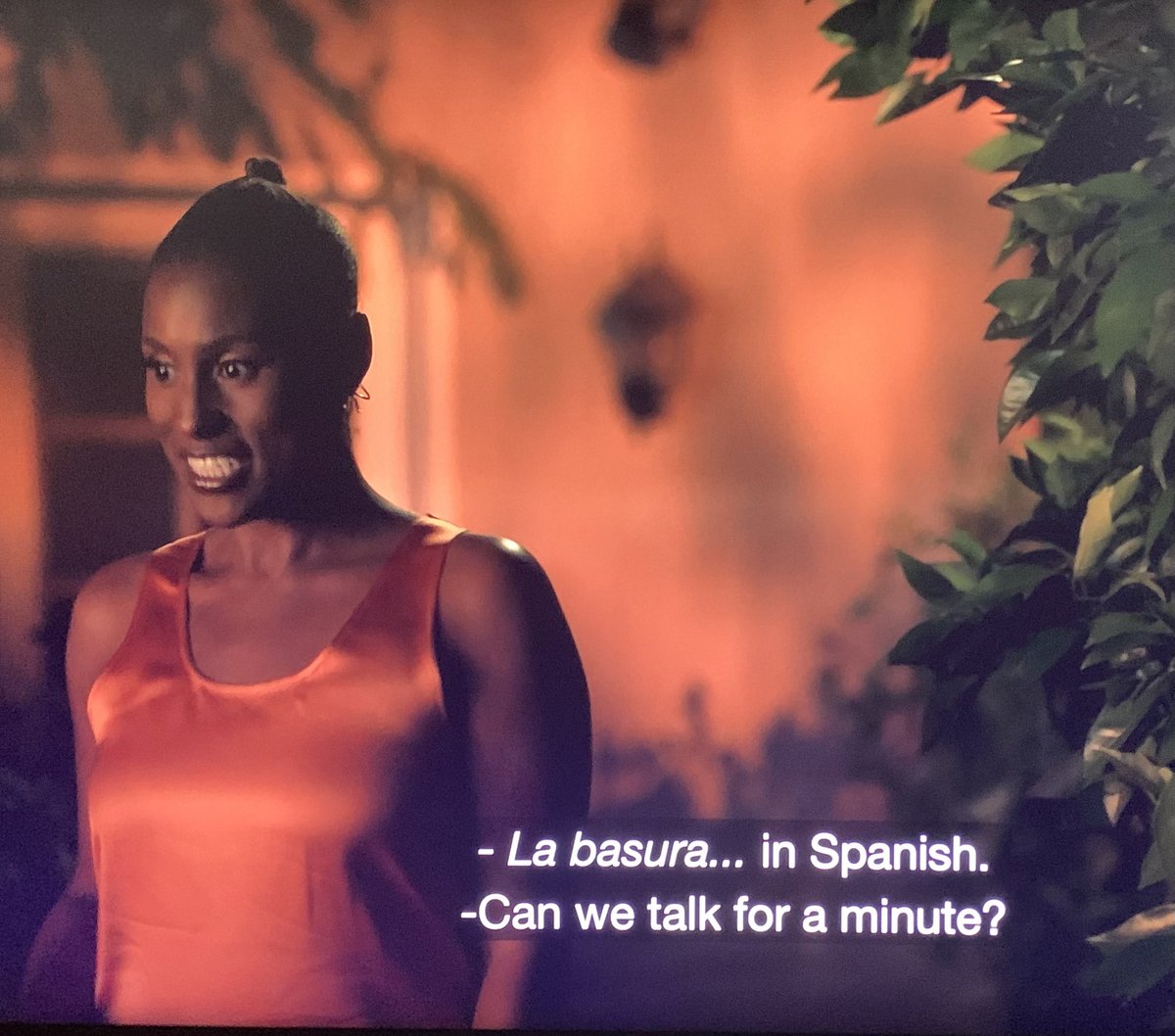 ThzPrettyGrlRox's tweet image. This is why I’m going to miss the hell out of this show. Why did we need to know the Spanish word for trash can?? 😂🤣 It was nice to see a black girl as awkward as me on tv 🥴. #InsecureHBO