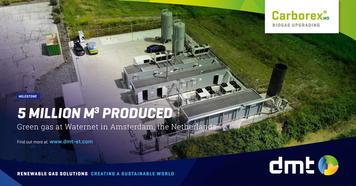 dmt_et's tweet photo. Several new projects won and a major milestone for Waternet? What a nice way to end 2021! https://t.co/TeMwaU6jnq

#biogas #biogasupgrading #biomethane #greengas #waternet https://t.co/bStFiHgGcq