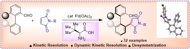 Our group's first paper on asymmetric synthesis through C-H activation is online now.  Great efforts from Rohit and Devesh. <a href="/AdvSynthCatal/">Adv. Synth. & Catal.</a>  <a href="/CSIR_IHBT/">CSIR-Institute of Himalayan Bioresource Technology</a> <a href="/KapruwanDevesh/">Devesh Chandra Kapruwan</a> 
onlinelibrary.wiley.com/doi/abs/10.100…