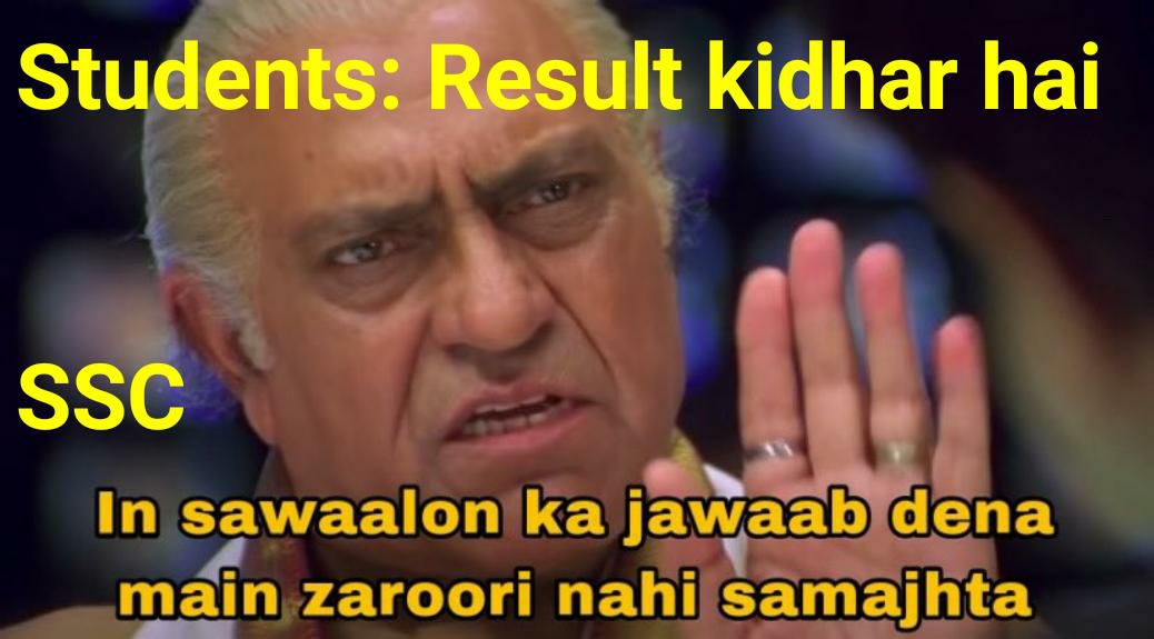 creativemns's tweet photo. #declare_cgl19_result 

Aap jawab beshak n de magar result to de hi de 

@PMOIndia @DoPTGoI @TheLallantop https://t.co/Sb89UvZoff