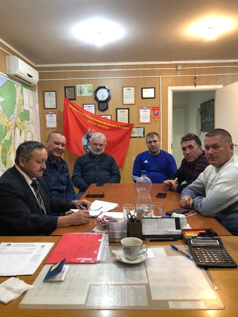 16.12.2021 г. прошло заседание Правления Жигулёвского местного отделения «БОЕВОЕ БРАТСТВО». На заседании Правления подвели итоги патриотического воспитания молодёжи и населения г. о. Жигулёвск, обсудили необходимость уделять больше внимания социально-бытовым вопросам ветеранов.