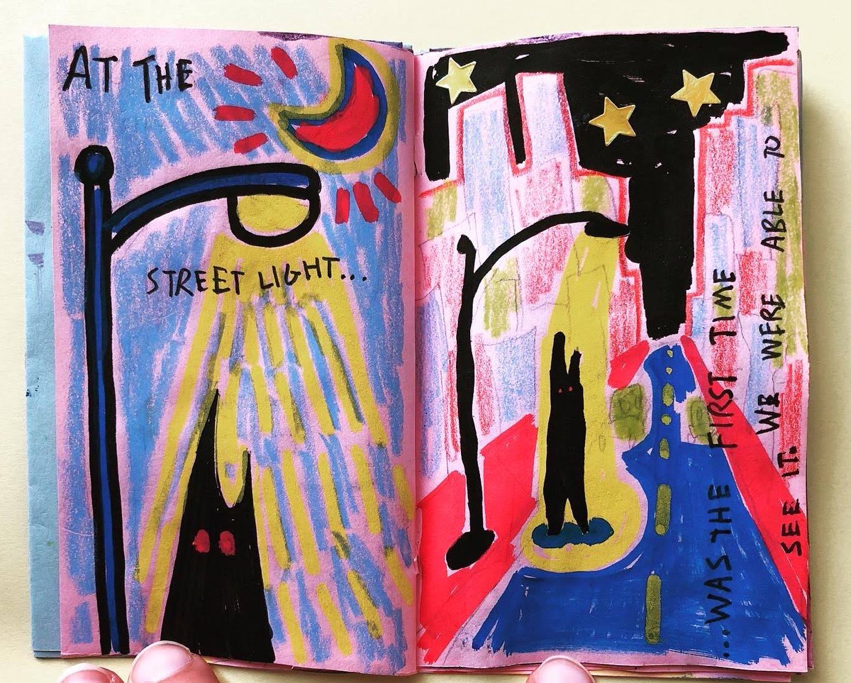 microshaz's tweet photo. snippets from a handmade zine from march 2020 that i really like lookin at still https://t.co/LBgrDgqGIA