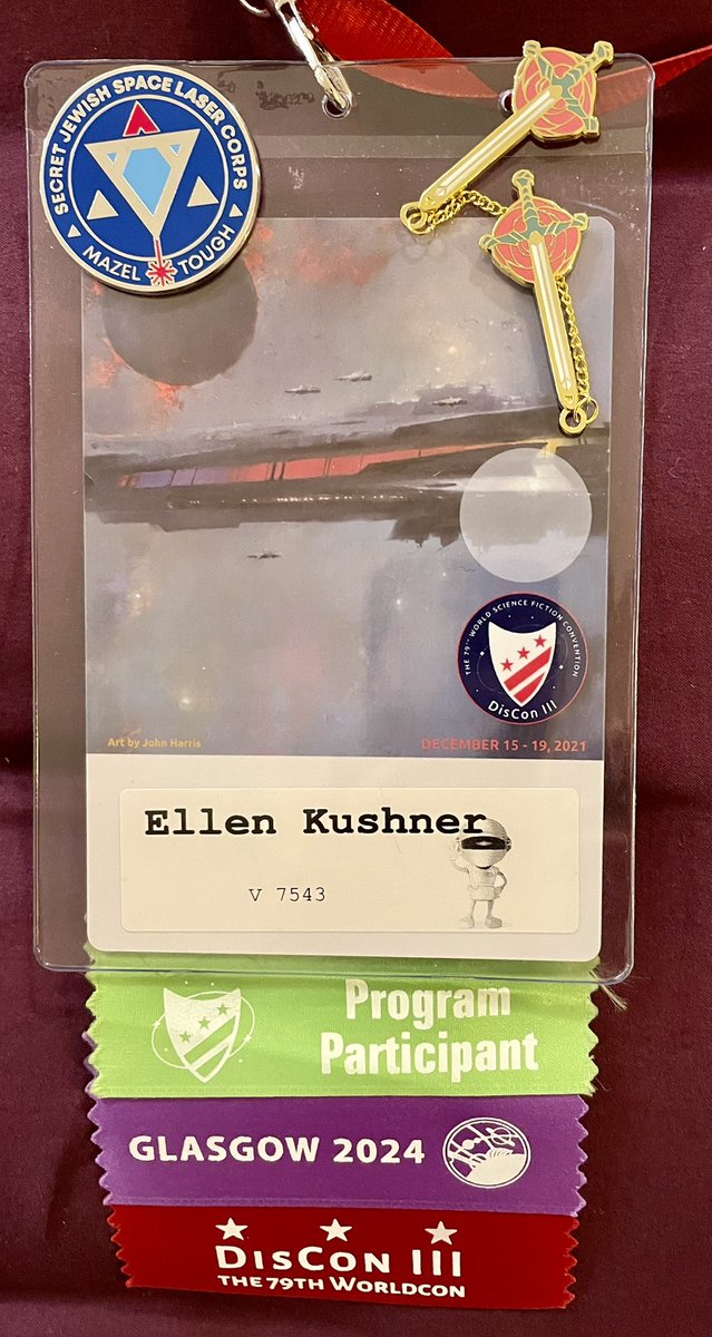Ellen Kushner @ellenkushner.bsky.social (@ellenkushner) on Twitter photo Good night, sweet <a href="/worldcon2021/">DisCon III - The 79th Worldcon</a>! I’ll see you in my dreams. #Worldcon2021 Good night, sweet <a href="/worldcon2021/">DisCon III - The 79th Worldcon</a>! I’ll see you in my dreams. #Worldcon2021