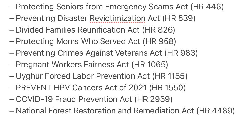 It’s incredible how little the Senate does in general. And I’m not even talking about big, polarizing legislation. A brief search led me to find a ton of bipartisan, positively impactful bills that passed the House this session only to die in the Senate: