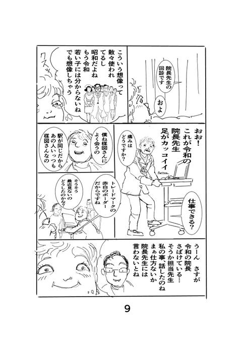 そうよ!朝食はパン❗️
ロールパン美味しい
カリフラワーと鶏のトマト煮
コールスローサラダも酸っぱくなくて美味しい❗️
デザートは院長先生の回診 