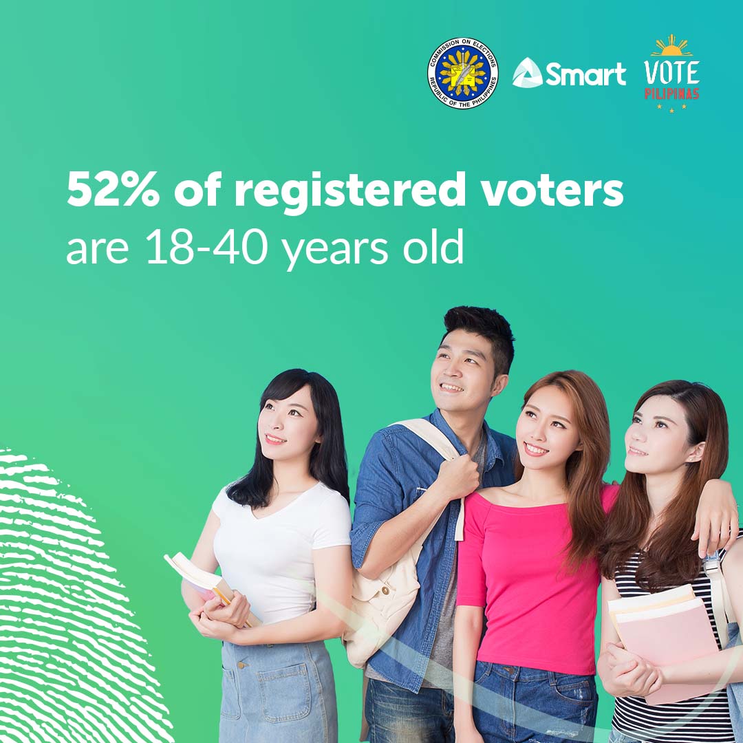 LiveSmart's tweet photo. Don’t waste your opportunity as a registered voter. Here are a few reasons your voice matters in the upcoming 2022 National Elections. Let’s all make the right decision and #LiveSmartVoteSmart 😉 
#MagparehistroKa #VotePilipinas https://t.co/tGqmB0E566