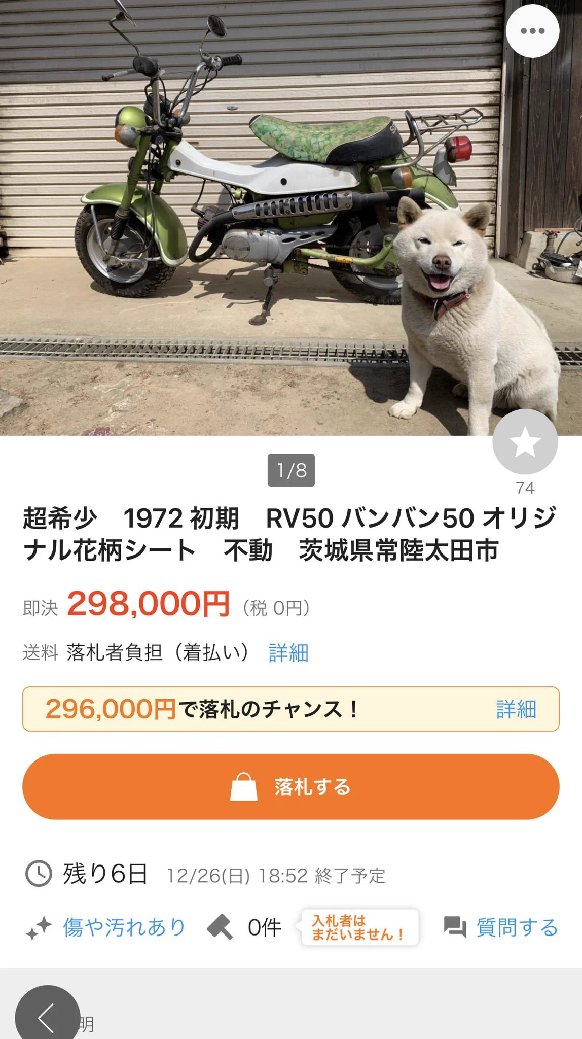 スーパーカブが欲しくて検索したら？犬の可愛さに癒されるwww