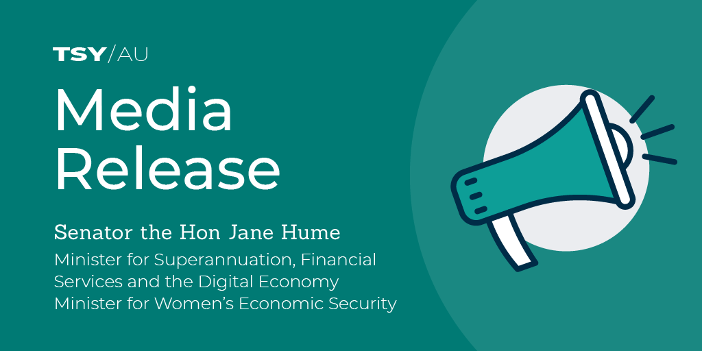 Treasury_AU's tweet photo. Media release @SenatorHume Consultation on the remake of the super co-contribution regulations https://t.co/liR1CAoKEX https://t.co/MiegMGRoYu