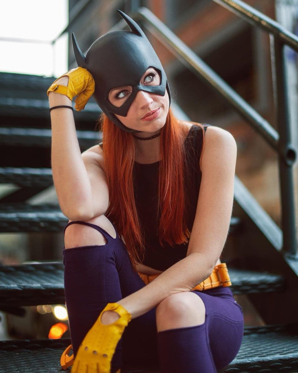 SuperCosplayLo1's tweet photo. Brains. Brawn. Babs.
@BirdsOfPlay #Batgirl #Batman #DC #Cosplay https://t.co/J77mdO6444