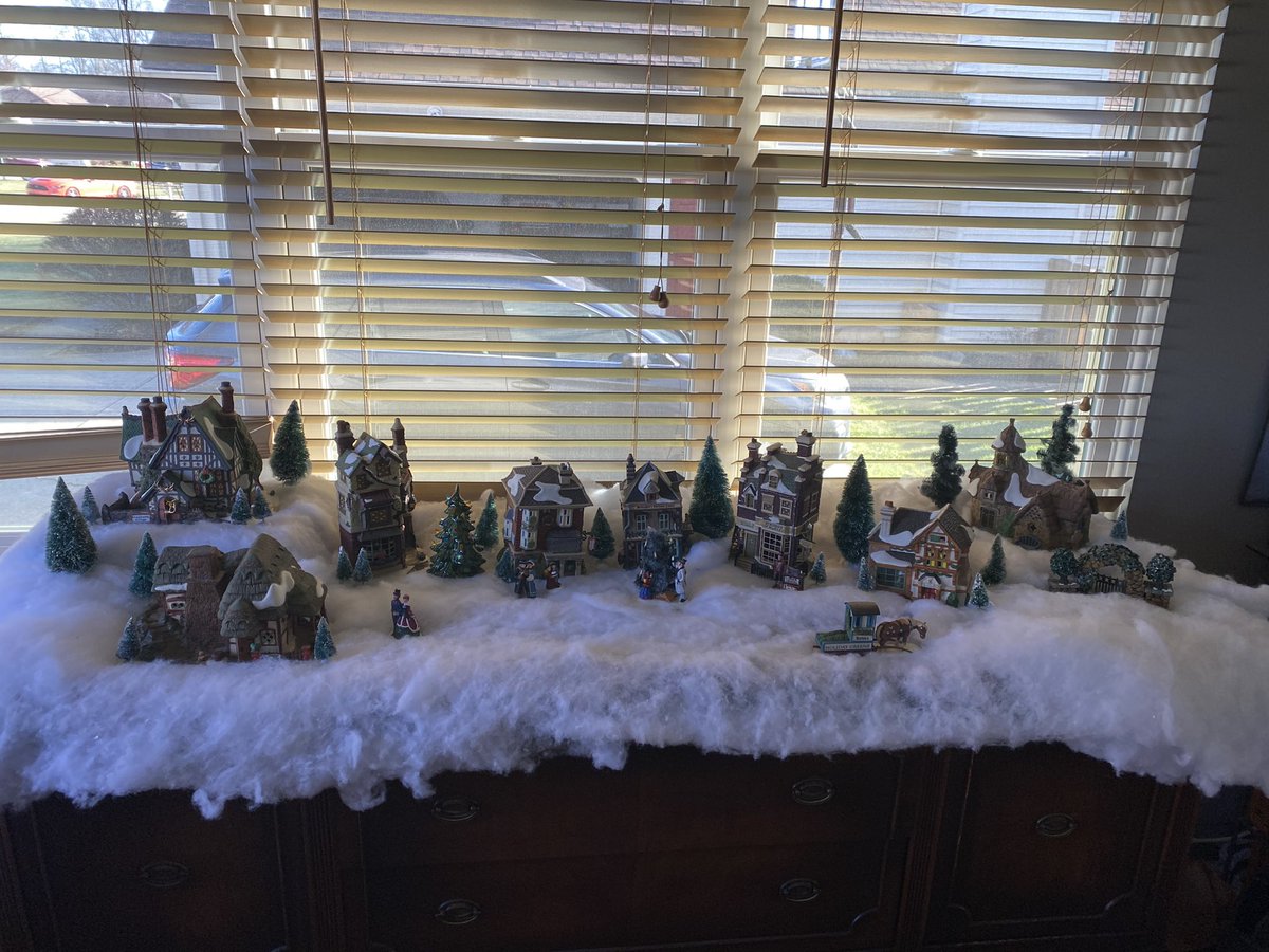 schwecke2002's tweet photo. @coachkatie_maus Your Grandma would have liked my village. I got the like of doing this from her. Always thought it was cool. https://t.co/zolmlK4tP6