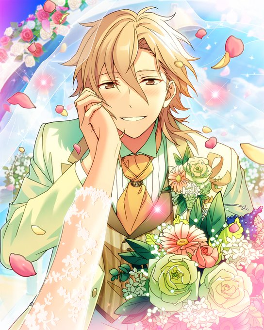 when op pointed that kaoru himself looked like a dandelion flower