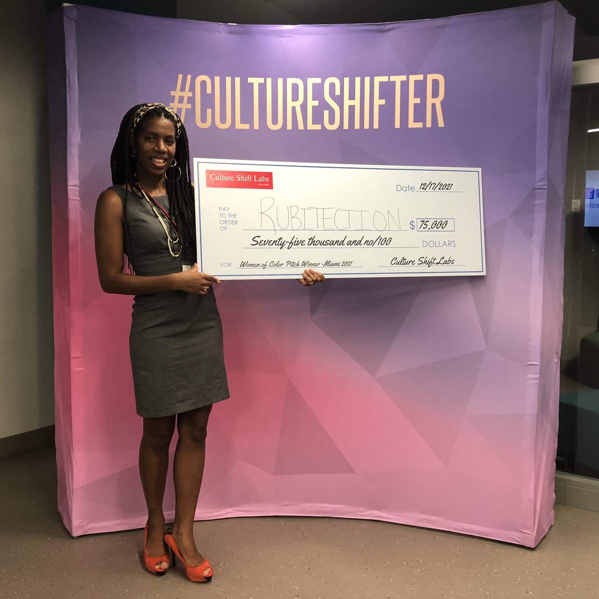 Incredibly chuffed to hear that my friend <a href="/Sa_Gaspard/">Sanna gaspard</a>, Founder and CEO of <a href="/Rubitection/">Rubitection</a> won the grand prize at the Women of Color Healthcare Pitch organized by <a href="/CultureShiftLab/">Culture Shift Labs</a> in Miami. 

🔥🔥🔥🔥🔥🔥🔥🔥🔥🔥🔥🔥💥💥💥💥💥💥💥💥💥💥💥💥
🚀🚀🚀🚀🚀🚀🚀🚀🚀🚀🚀🚀🚀🚀🚀🚀🚀🚀🚀🚀🚀