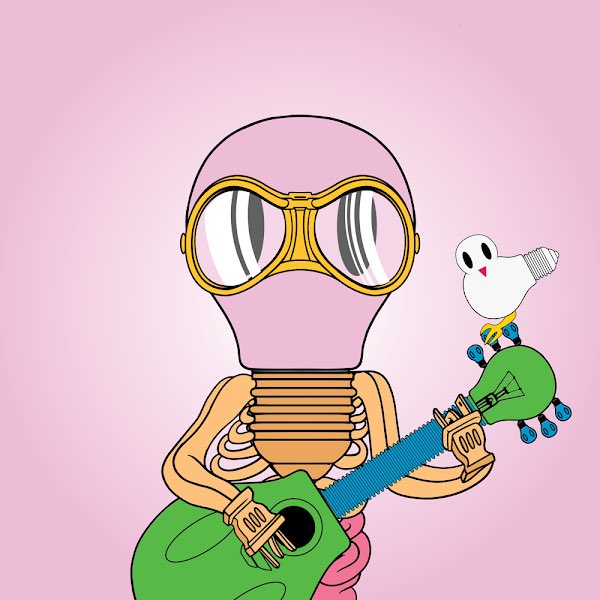 #NewProfilePic

DUDE!! I minted the PERFECT Bulb!
I have been HUGE fan of <a href="/ronenglishart/">Ron English</a> for many years, so when I saw debut NFT collection I knew I had to start collecting. I admire the community and the mission behind #LCCC Welcome home #6972  <a href="/LightCultCrypto/">Light Cult Crypto Club</a> 

💡⚡️💡⚡️💡⚡️💡