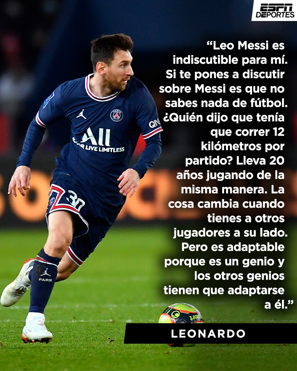 ESPNDeportes's tweet photo. Las palabras del director deportivo del PSG, sobre Messi. ⚽️ https://t.co/dRGsJ6ZsHm
