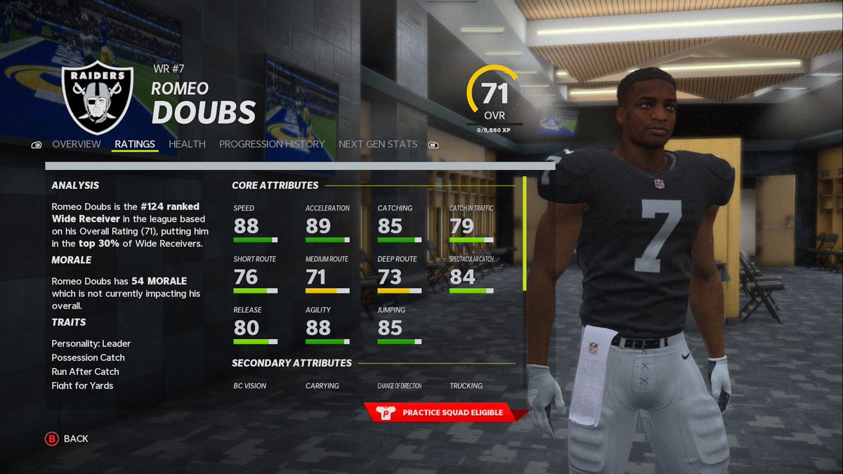 TFGOGVikings's tweet photo. With our second pick in the draft we select WR Romeo Doubs - University of Nevada. Pairing Carson with his favorite weapon! https://t.co/dFj36plx2a