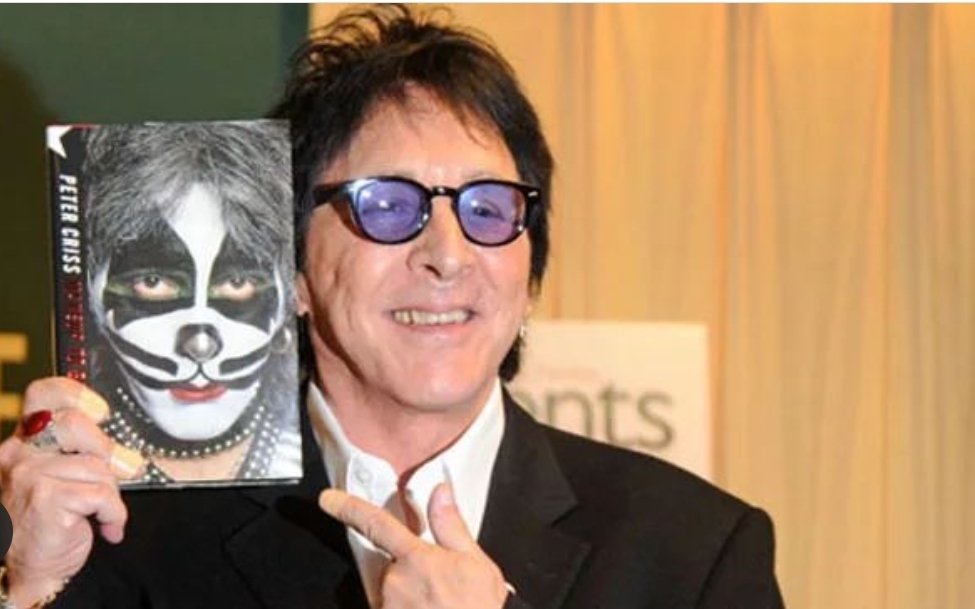 Happy 76 birthday to the original Kiss drummer, the catman Peter Criss! 