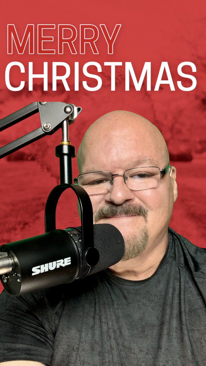 DarrellCBassist's tweet photo. Ho ho ho :) @MusicMattersDH podcast! @shure #switcherstudio #podcaster #merrychristmas #talkshow https://t.co/uivuvstpl7