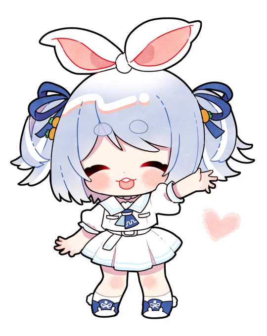 かわいいぺこ!❤️
#ぺこらーと  #兎田ぺこら新衣装 