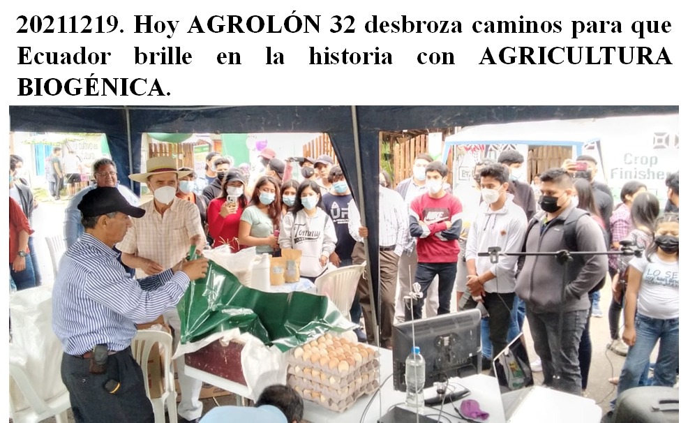 nitkmariano's tweet photo. @EdwinOrtegaS @LassoGuillermo Edwin, Ecuador con especial suerte cuenta con otra y bendecida vía, AGRICULTURA BIOGÉNICA, que le servirá también indefectiblemente al hermano Chile, porque esta invención ecuatoriana está destinada a edificar salud, prosperidad y libertad. https://t.co/NXYBbFWHQ7