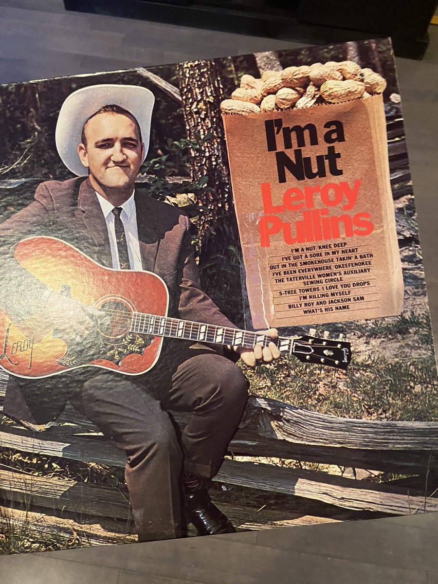 AdrienneKS's tweet photo. Discovered some new music tonightโฆ. ๐ถ #oldiebutgoodie #LeroyPullins #TheInterstateIsComingThroughMyOuthouse #ImaNut๐ ๐ฅ https://t.co/s9KJM9smos