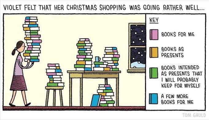 ScottCAvery's tweet photo. #booklovers #bibiophile #books 📚 #ChristmasShopping 🎄 https://t.co/WvPSf2PNr2