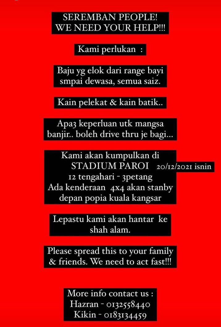 bvwngalle's tweet photo. NEED HELP ASAP . SEREMBAN . #DaruratBanjir https://t.co/wSr2E1nQX0