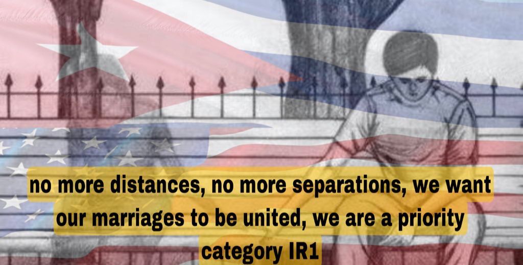liz_virgen's tweet photo. To be a citizen is a priority because we are forgotten. IR1,IR2,CR1,IR5 .Quotes. #ir1ir2ir5cr1cr2visaeua #priorityforir1cr1ir2tocuba @Mara_Exchanges @national_visa @EmbassyGuyana @POTUS @StateDept @VP @SenatorMenendez @SecBlinken @SecMayorkas @PressSec @AILANational @nytimes https://t.co/mnpr9pyleu