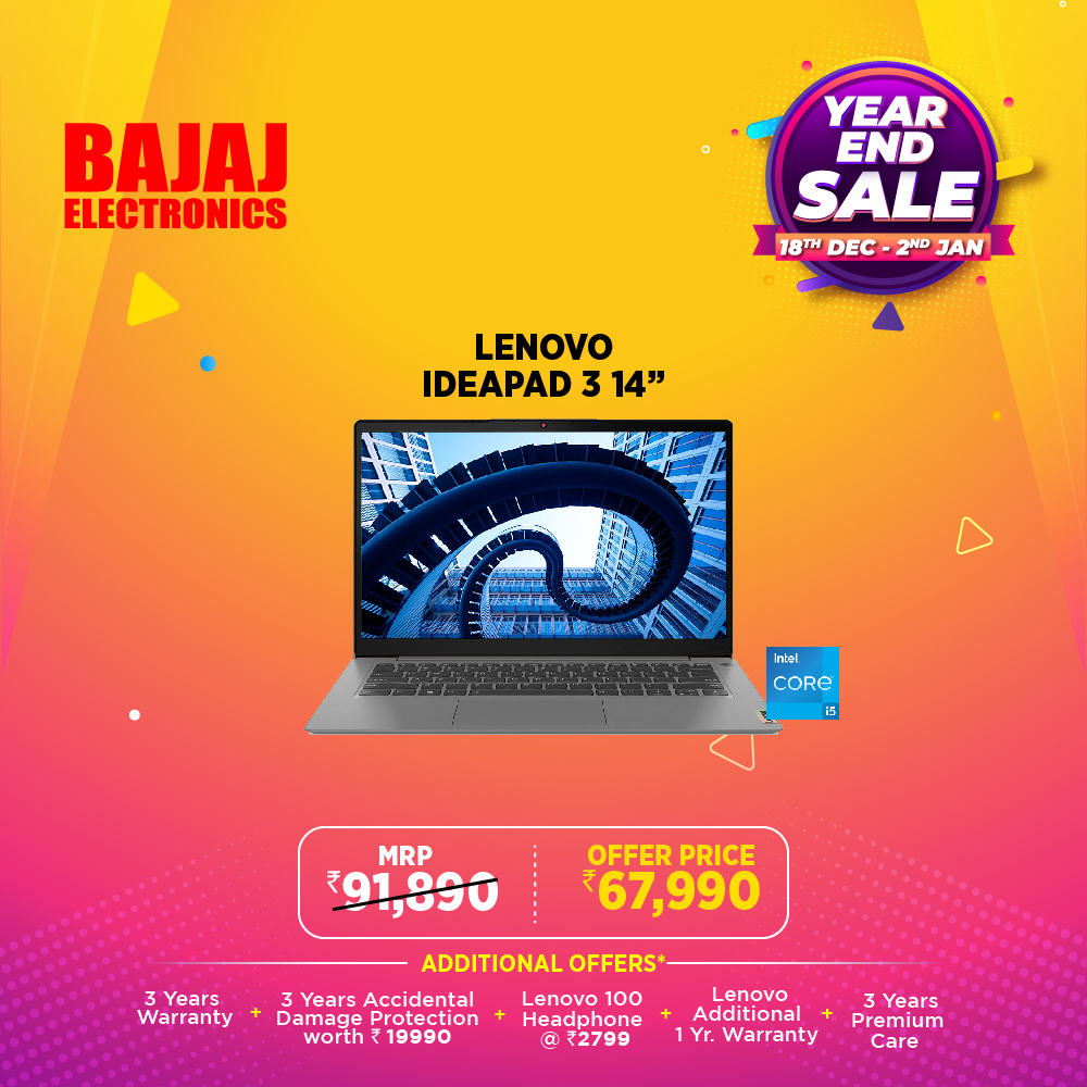 bajajelectronic's tweet photo. Check out all of these latest smart Laptops on our big Year End Sale! Start the new year on a high with these Laptops.
Available at the best deals for you!
Visit your nearest Bajaj Electronics.
#BajajElectronics #electronics #YearEndSale #bestdeals #smartlaptops #laptops https://t.co/PVlg5SzjJ4