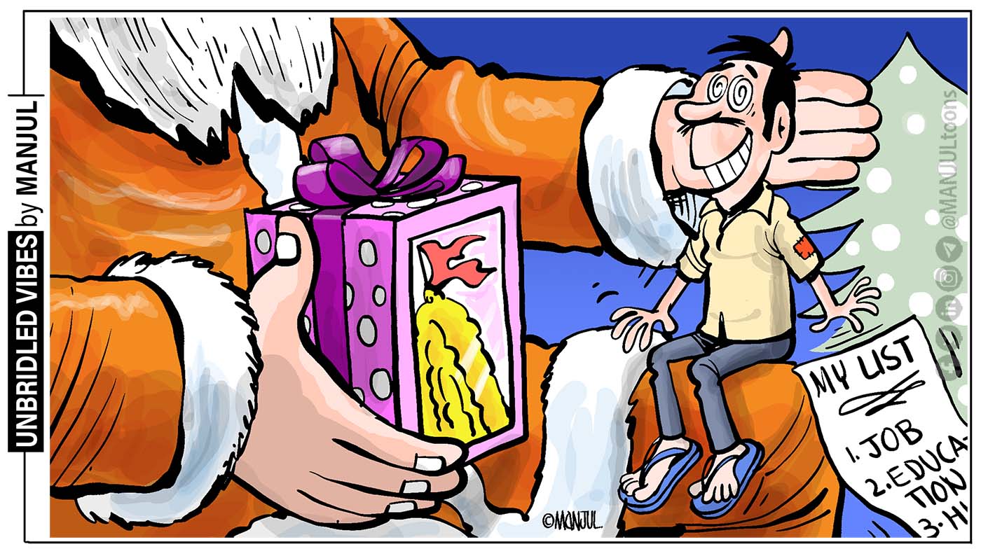Santa' Modi's gifts for Yogi & Akhilesh, plus what he has in store for  India's youth
