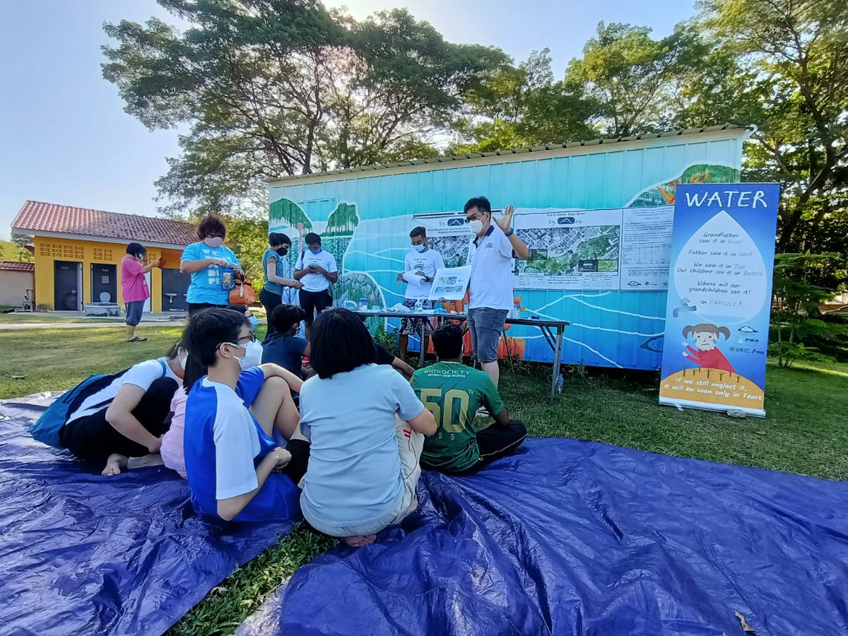 WWPenang's tweet photo. River #monitoring &amp; #conservation through community empowerment held on 11 &amp; 12 Dec 2021 at Sg. Ara, #Penang where WWP has set up our river information and education center to educate public on the importance of rivers.  Look what we found in the river! #sustainability https://t.co/wbjqBBCtkT