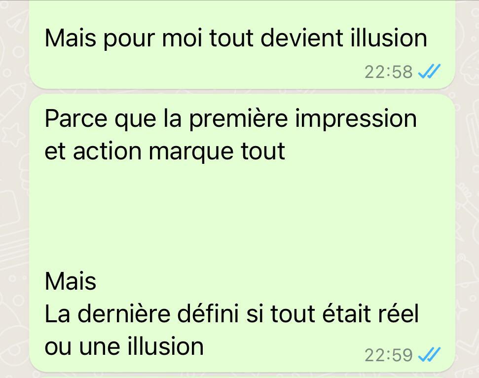 twi_tteur's tweet photo. On dit que la première impression compte 

Des fois tu rencontrés quelqu’un tout a l’air de bien marcher 

À la fin tu te rends compte que c’était faux : https://t.co/G1rXYsUteN