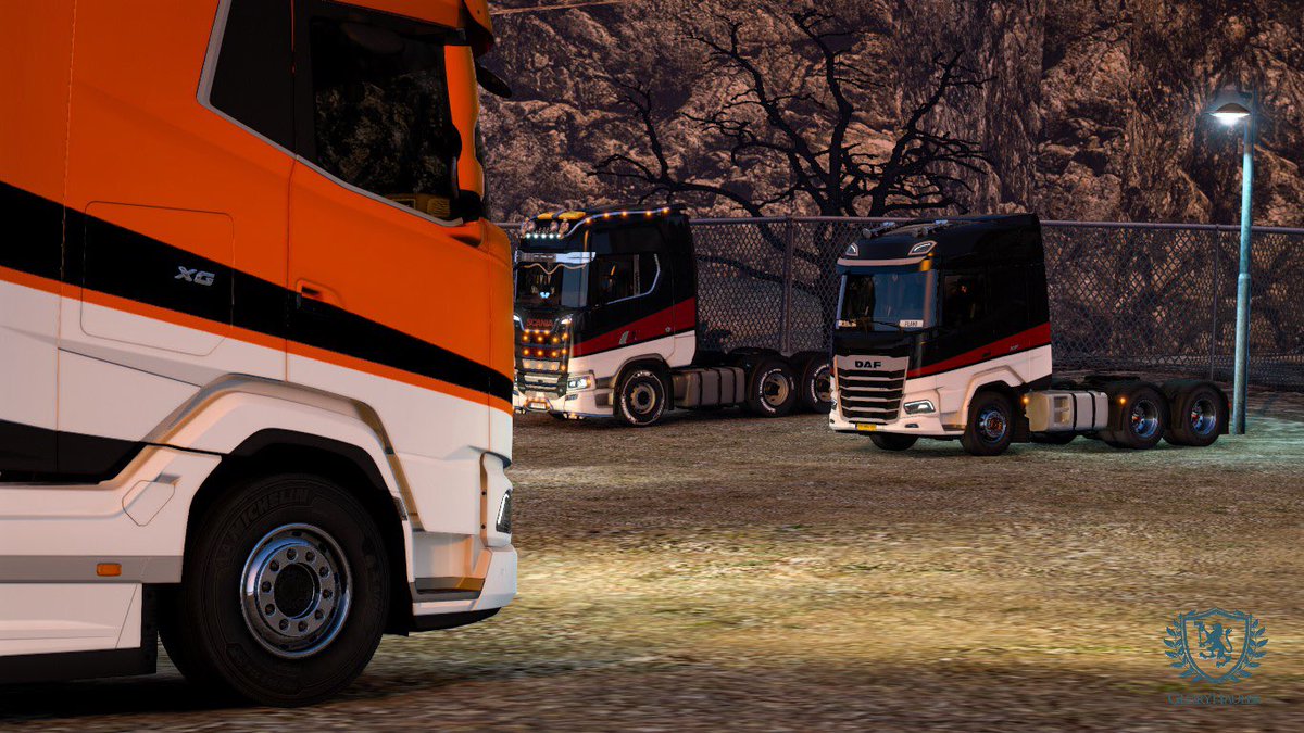 JegerLeonHan's tweet photo. I had attended ITVTC Public Convoy supervised by @OCSC_Officiel and Mileage Riot New Year Convoy yesterday. Thank you for your beautiful convoys.

#EuroTruckSimulator2 #TruckersMP #BestCommunityEver https://t.co/L5L5ZEXfJ2