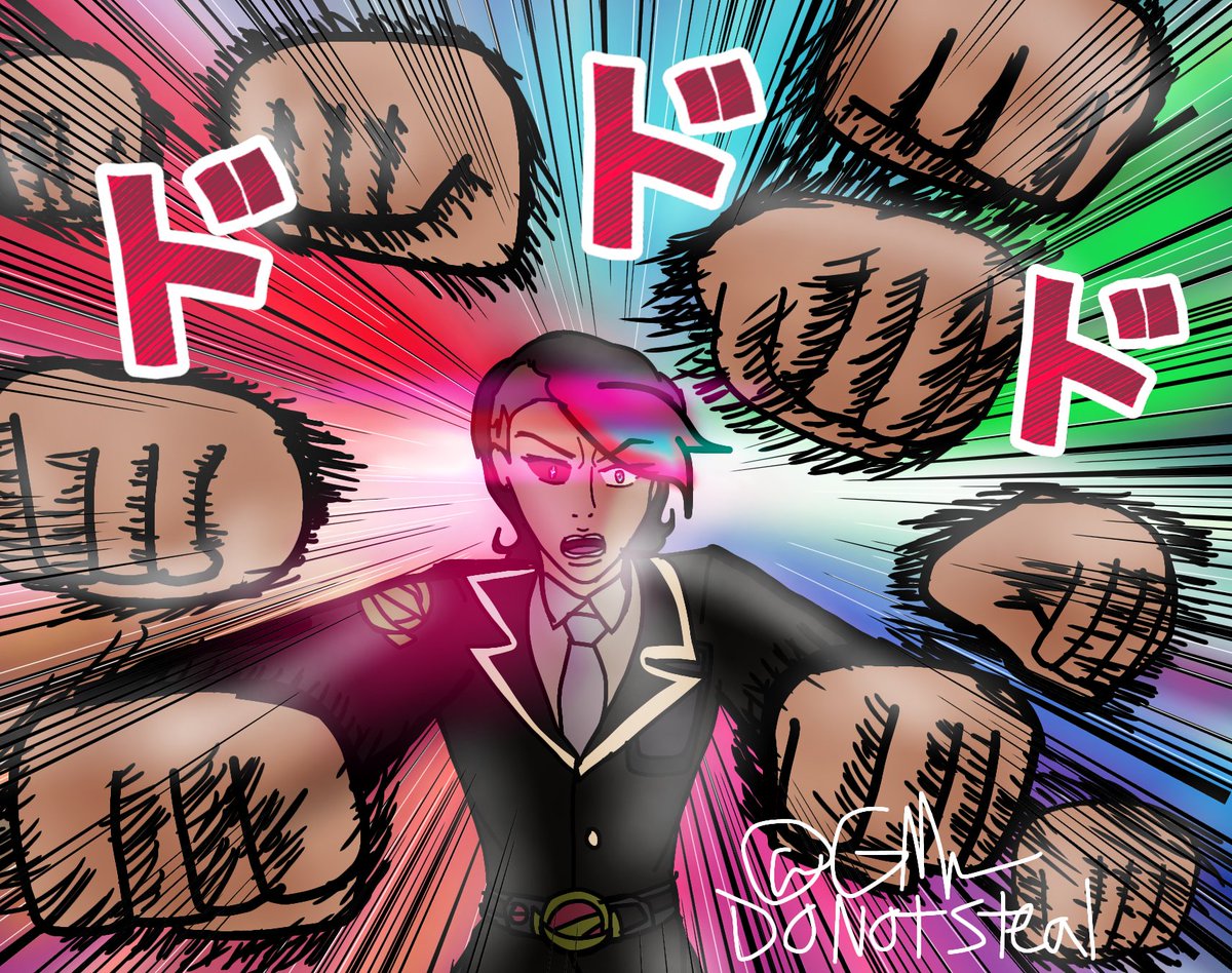GMonocle's tweet photo. Shares, comments and likes are all welcome except for tracing or stealing!
Eyyo! I am back with a scene draw for Episode 3 of the Namkaverse Stranger of the Night. This time, it will be GM's beatdown.
#namkaverse #myart #originalcharacter #strangerofthenight https://t.co/TnLQhVCkxX