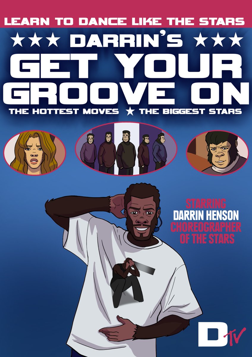 On @opensea check out the #darrinsdancegrooves collection #nft