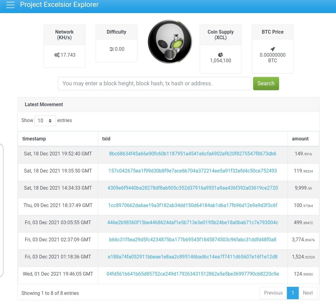ProjectXCL's tweet photo. I love to see some movement on the blockchain. 10k isn't a small amount. Keep it up!
#ProjectExcelsior $XCL #XCL #XCLR8 #excelsior https://t.co/GPng4X1kL9