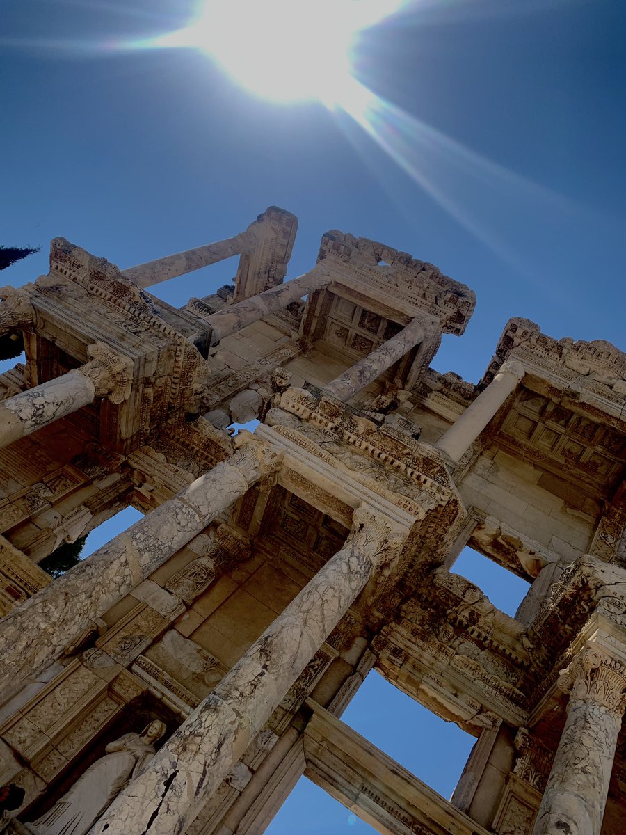 greek_we's tweet image. Just because one can’t get enough Ephesus in their life…