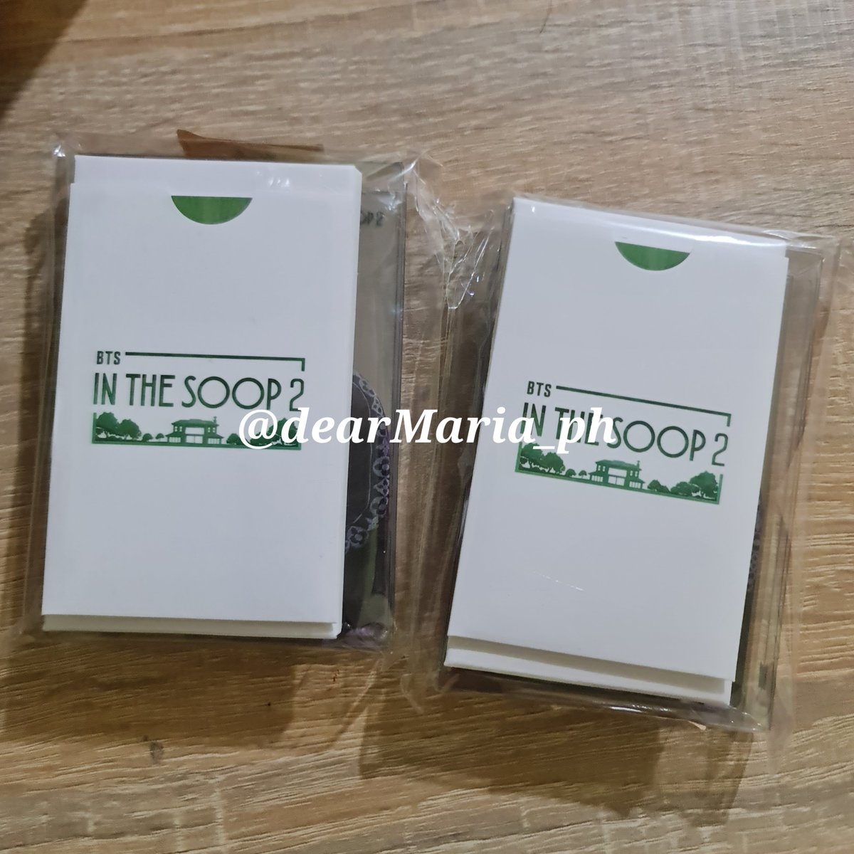 dearMaria_ph's tweet photo. #dearMariaupdates

BTS IN THE SOOP PCs are now onhand! Will send shipping form via email 😊

Shipping will start late this week. https://t.co/SWuEuCQBSh