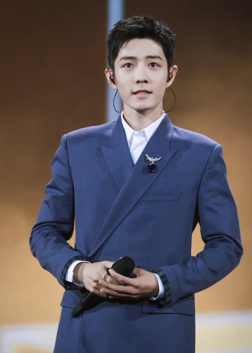 IChaganunt's tweet photo. Have you seen that little smile?   
  I want to use all my strength to let you know that I'm here for you #RedSeaForXiaoZhan https://t.co/YSZOElbf0i