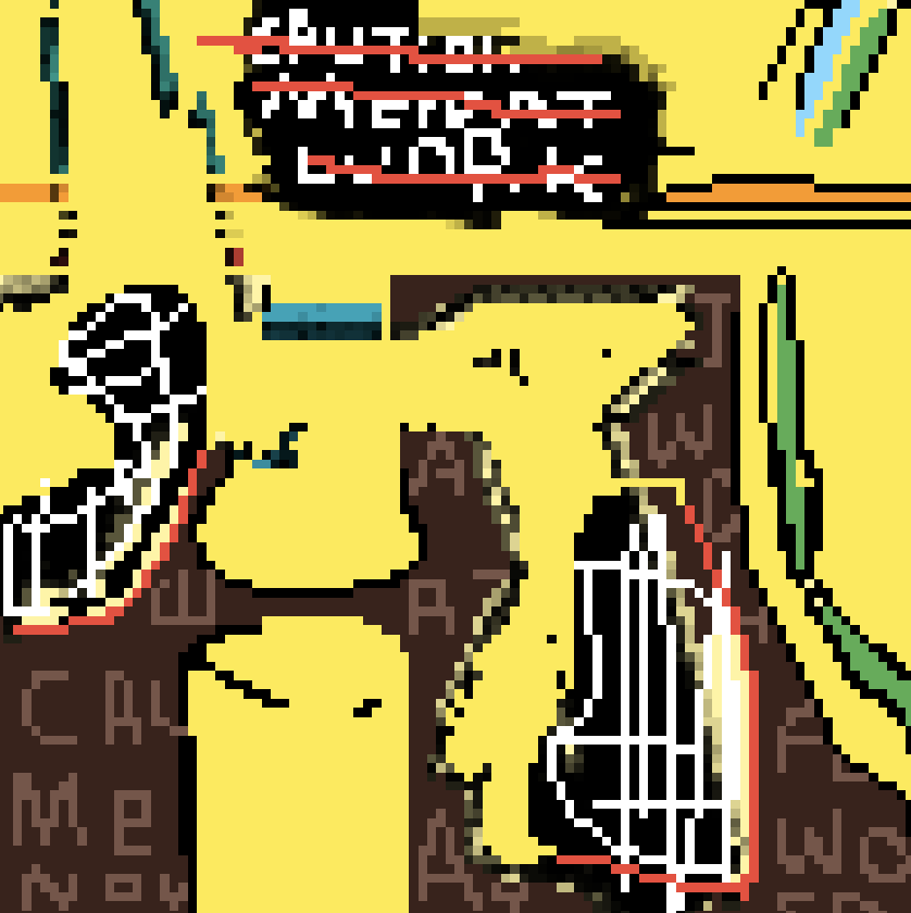 #18, Men at Work.  #NFTs #opensea #NFTcollection #pixelartist  #abstractart #abstractpainting #basquiat #abstractexpressionism #Ethereum